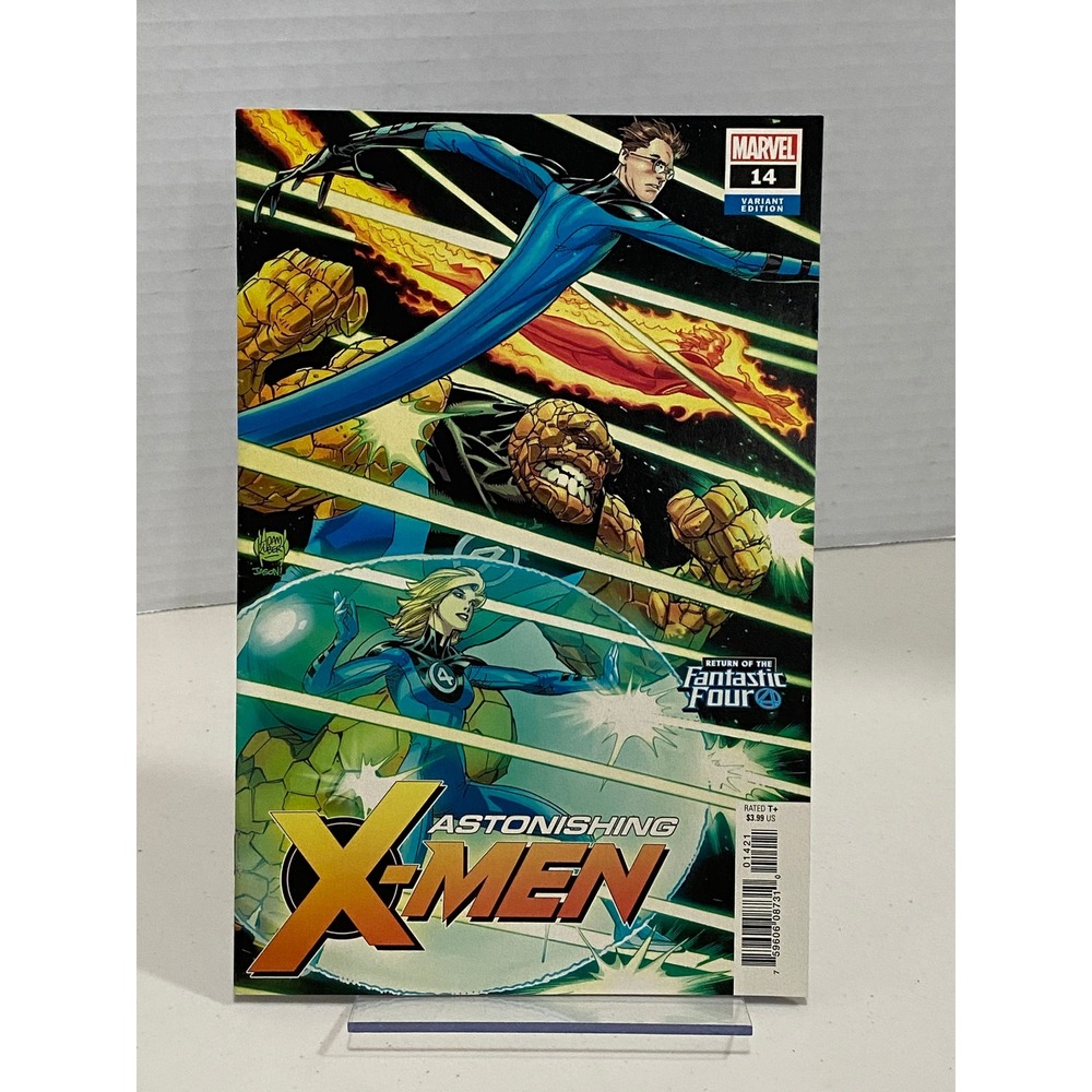Marvel Astonishing X-Men #14 Comic Book Variant Fantastic Four Multi EXCELLENT
